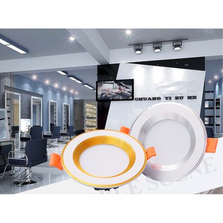 Đèn led âm trần 3W/7W/9W