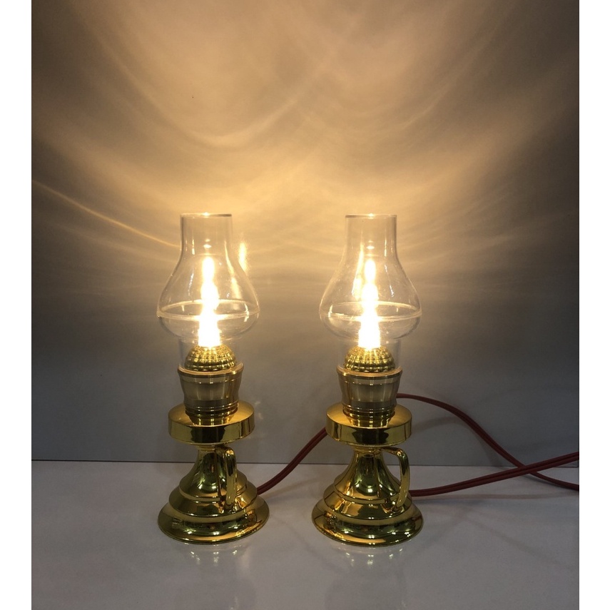 ĐÈN THỜ LED KIỂU ĐÈN DẦU - đèn thờ cúng,bàn thờ tổ tiên, ông bà, thờ phật, ông địa, thần tài