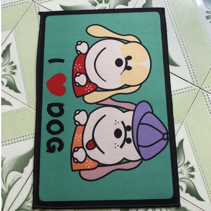 Thảm Chùi Chân Lau Chân Hình Thú 3d Chất Liệu Bali Mềm Mịn Mẫu Mới Nhất 2022 Dùng Cho lối Đi - Thảm Cửa - Phòng Khách