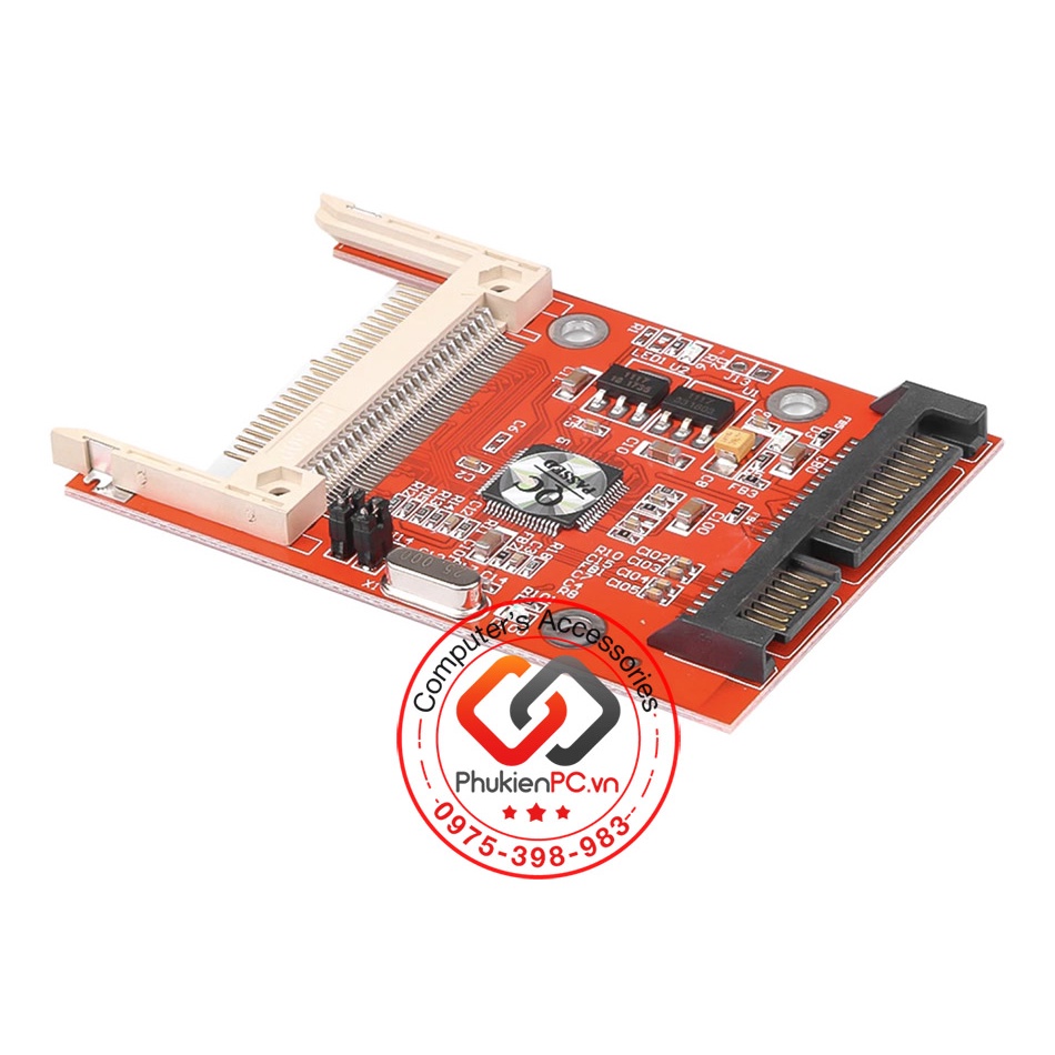 Card chuyển thẻ nhớ CF sang SATA 2.5, sao chép dữ liệu thẻ nhớ CF, khôi phục dữ liệu