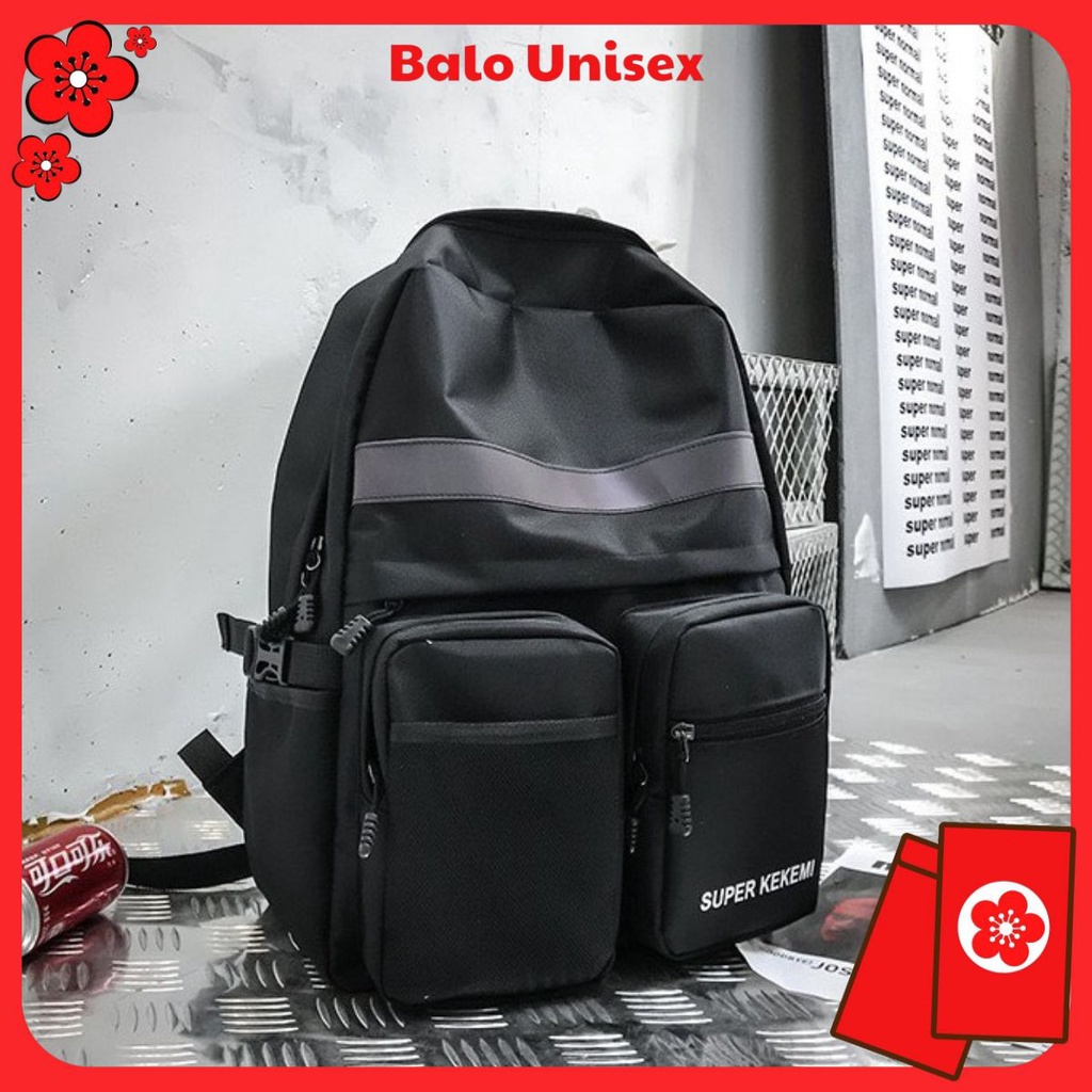 Balo phản quang Basic Super Kekemi chống nước nam, nữ 600KEK