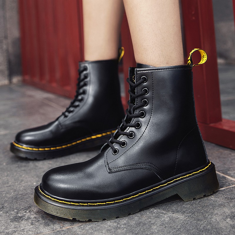 Giày Bốt Martin Cổ Thấp Buộc Dây Phong Cách Anh Quốc Thời Trang Cỡ 35 - 44 | BigBuy360 - bigbuy360.vn