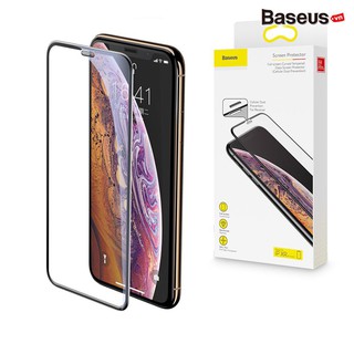 Kính Cường Lực Full màn Baseus Bảo Vệ Màng Loa - Chống bụi bẩn cho Iphone XR