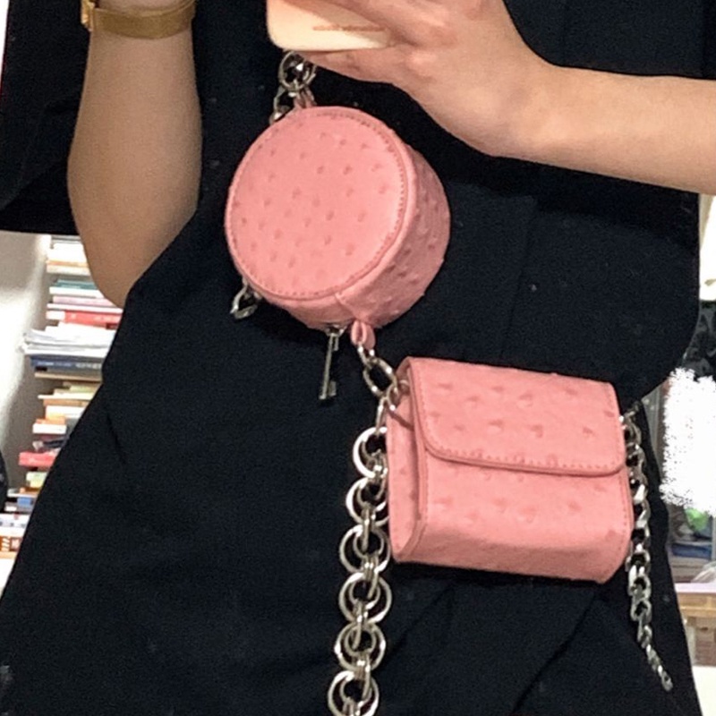 Túi Đeo Chéo Mini 2 Trong 1 Phong Cách Hàn Quốc Thời Trang Cho Nữ