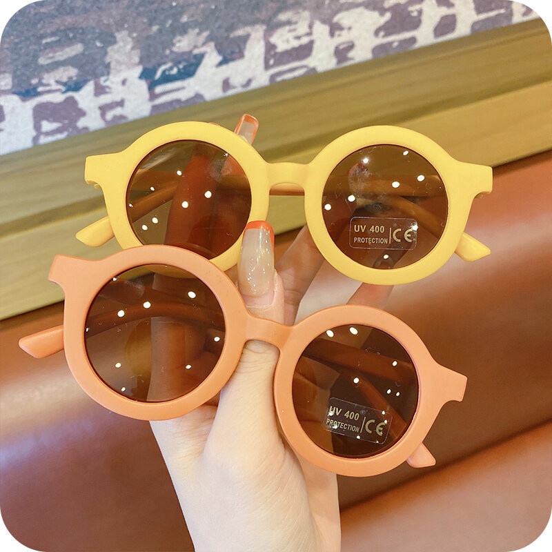 Kính Râm Trẻ Em Chống Nắng Chống Tia UV Dễ Thương Phong Cách Mới