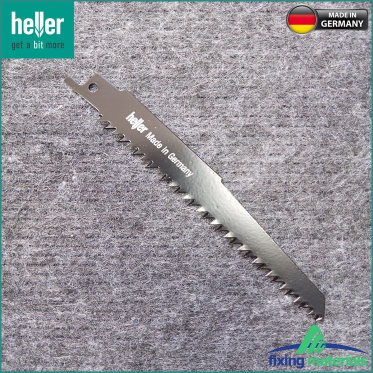 S644D-Lưỡi cưa kiếm HELLER HCS SZ 24042 0, Răng dài 130mm (Cắt gỗ, nhựa, tấm cách âm..)