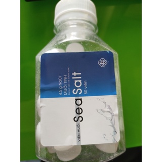 Muối tinh NaCl (Chai 50 viên)