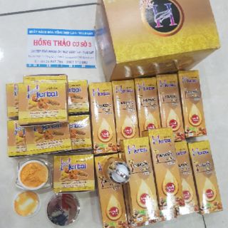 Combo serum&kem HERBAL TURERIC GOLD THÁI lan