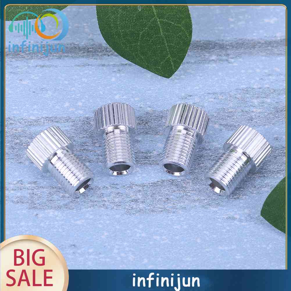 Set 4 Đầu Nối Van Xe Đạp Chuyển Đổi Presta Sang Shrader