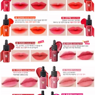 (Màu mới) Son kem lì Peripera Ink Velvet