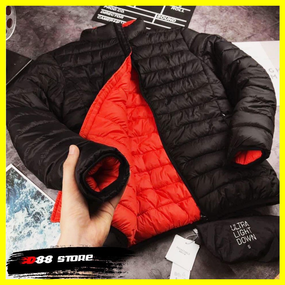 Tặng 10 bao lì xì - Áo khoác phao nam 2 mặt màu cam - ghi tối chất bền đẹp dáng trẻ trung phù hợp với mọi lứa tuổi | BigBuy360 - bigbuy360.vn