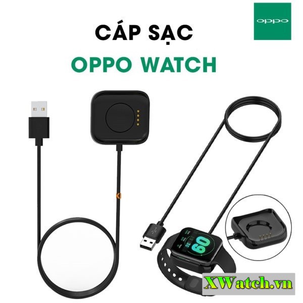 Cáp sạc đồng hồ Oppo Watch 41mm 46mm chiều dài 1m