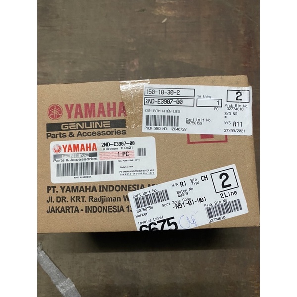 Cụm bơm phun nguyên liệu Exciter 150
