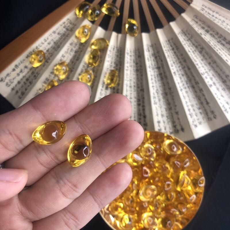 THỎI VÀNG PHONG THUỶ THẦN TÀI MAY MẮN - THỎI VÀNG KIM NGUYÊN BẢO 15mm