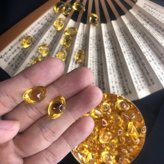 THỎI VÀNG PHONG THUỶ THẦN TÀI MAY MẮN - THỎI VÀNG KIM NGUYÊN BẢO 15mm