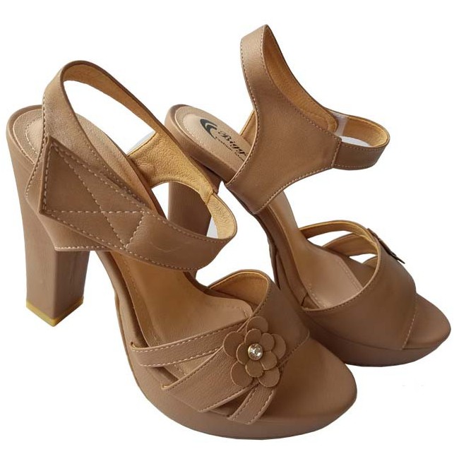 Giày sandal cao gót Nữ BIGBEN cao cấp GCG470