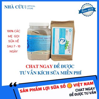Combo ngũ cốc lợi sữa Nhà Cừu gồm 1 kg ngũ cốc lợi sữa và 0.5kg cao chè vằng lợi sữa