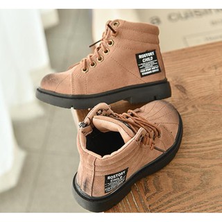 Giày bé trai trẻ em cao cổ boot cổ ngắn