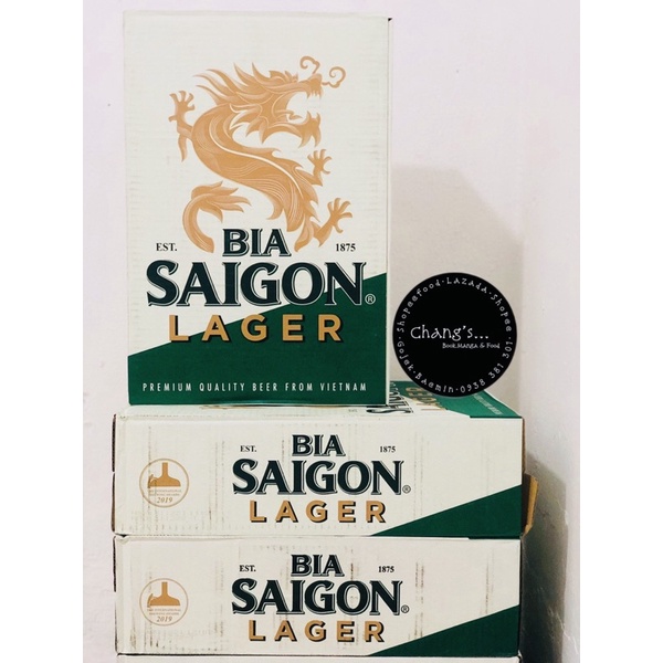 Bia Sài Gòn Lager 24 lon/Thùng Chang's Food