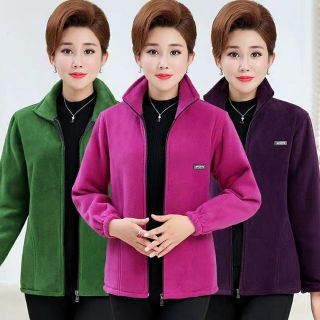 sẵn. Áo khoác nỉ trung niên thời trang Quảng Châu