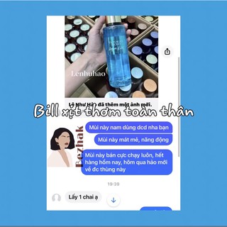 xịt thơm body mist VIC