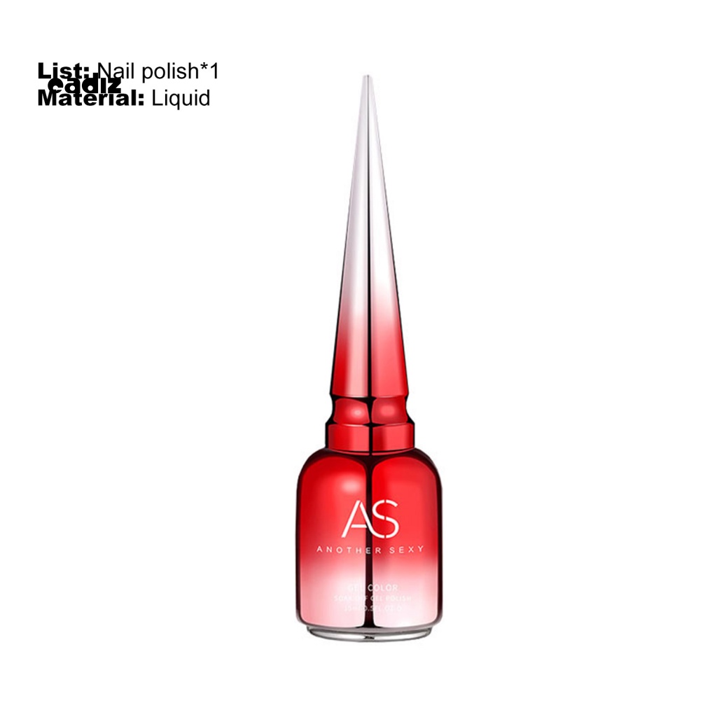 Sơn Móng Tay 15ml Màu Dạ Quang Lấp Lánh Không Gây Kích Ứng