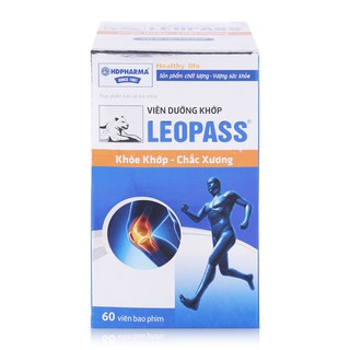 Leopass Viên uống hỗ trợ dưỡng khớp, phòng thoái hóa khớp cải thiện chức năng của khớp