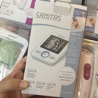 Máy đo huyết áp tự động hàng nội địa Đức Sanitas , xách tay thumbnail