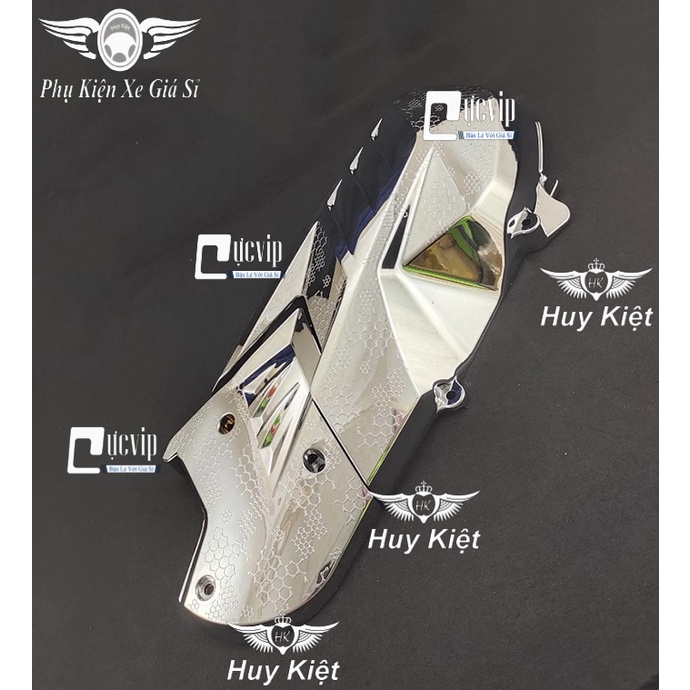 Ốp Lóc Máy Trước + Sau AirBlade AB 2023 Đời Mới, Vario 160 Đời 2022 - 2023 Xi Mạ Crom MS5439