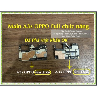 Main Oppo A3S Full Chức Năng,đã phá mật khẩu
