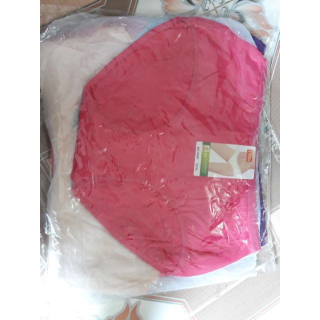 Sét 10 quần lót nữ cotton fom to 3XL cho người béo
