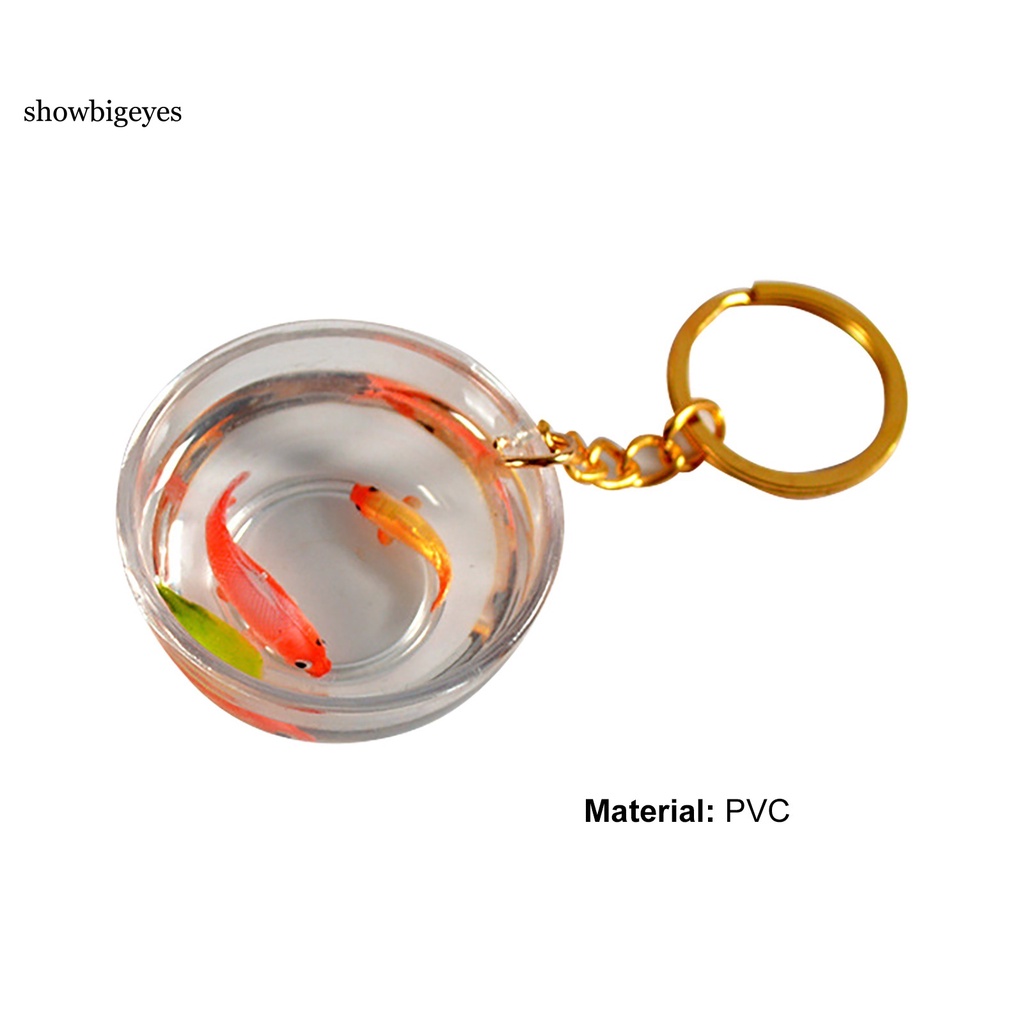 Móc khóa hình cá Kois may mắn mini thân thiện với môi trường