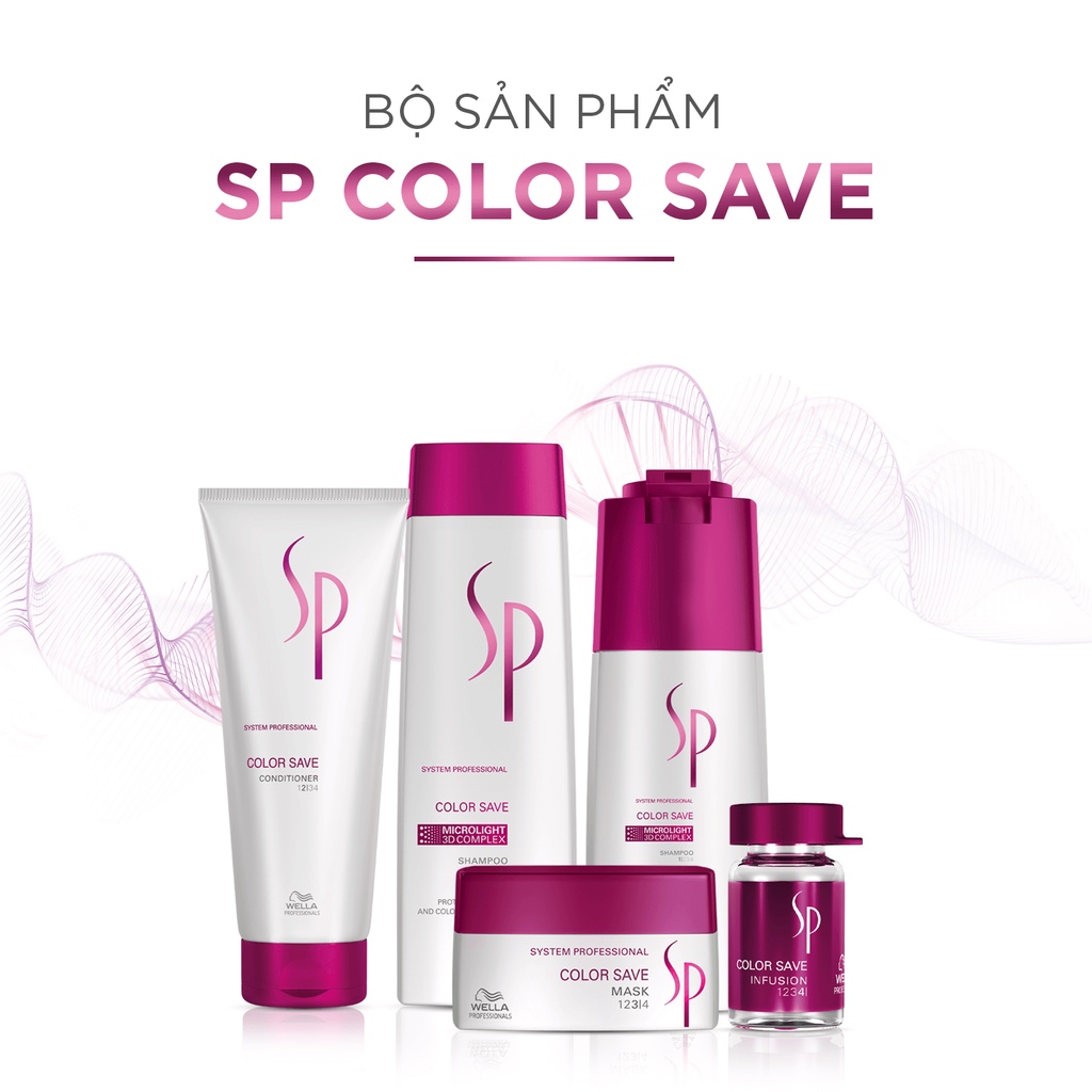 Dầu Hấp Tóc  System Professional Color Save Dành Cho Tóc Nhuộm, Giúp Bảo Vệ Lớp Màu Đẹp Color Mask 200ml- 400ml