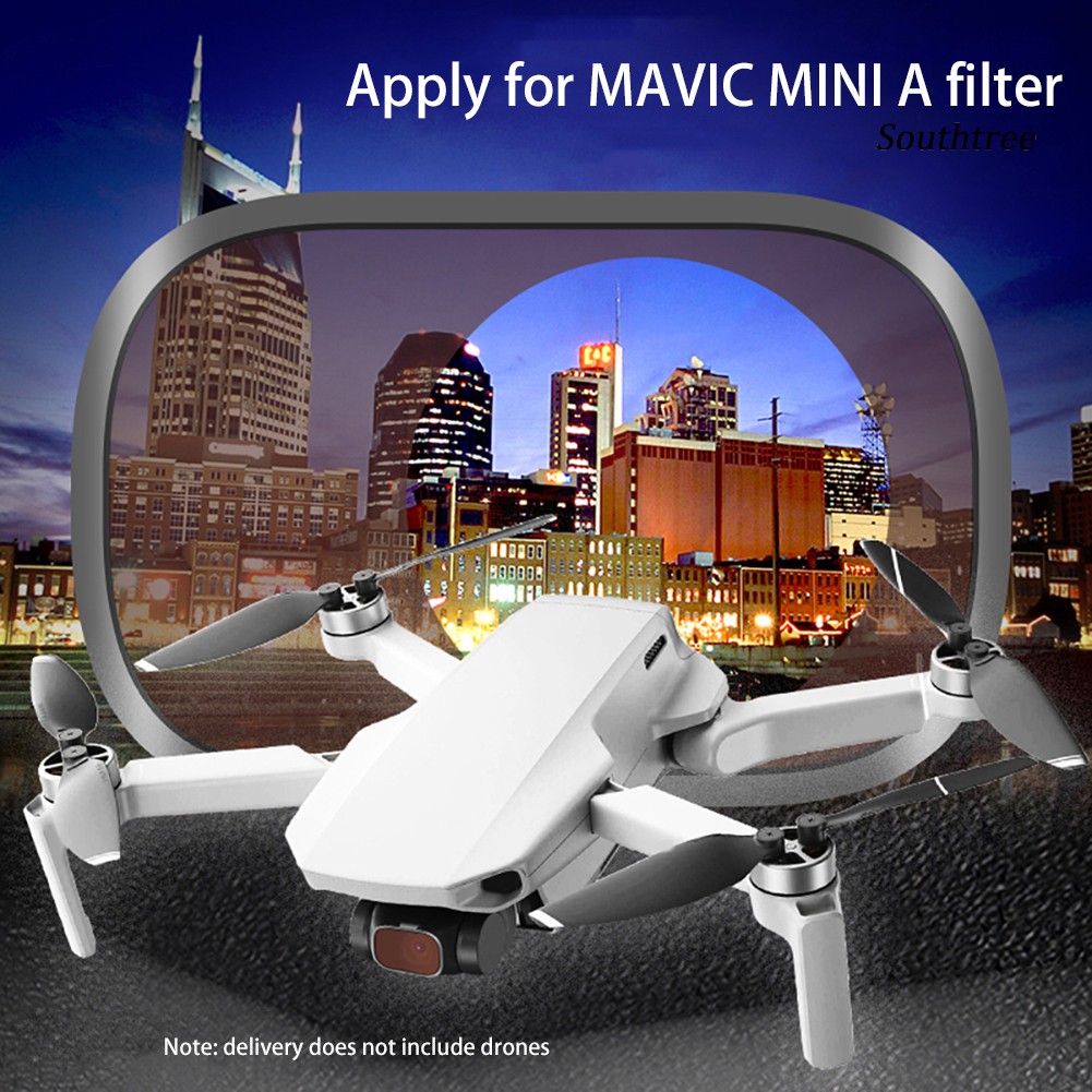 Bộ Kính Lọc Nd8 / 16 / 32 / 64 Uv Cpl Cho Máy Bay Quay Phim D-Ji Mavic Mini