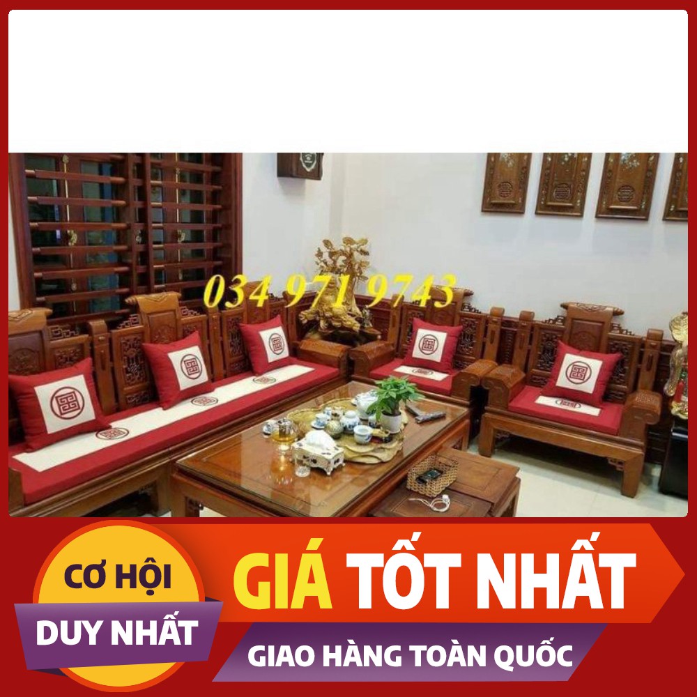 Đệm ghế gỗ, ghế sofa theo kích thước yêu cầu