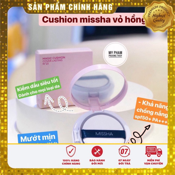 (HÀNG AUTH) PHẤN NƯỚC MISSHA Hàn Quốc CUSHION SPF 50+ PA+++ (Hàng chính hãng)