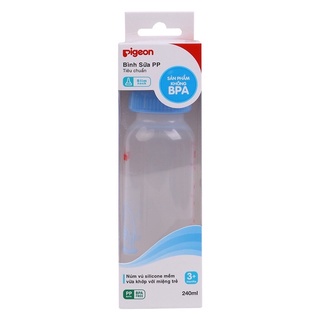 Bình Sữa Pigeon PP Tiêu Chuẩn Cổ Hẹp 120ml/240ml