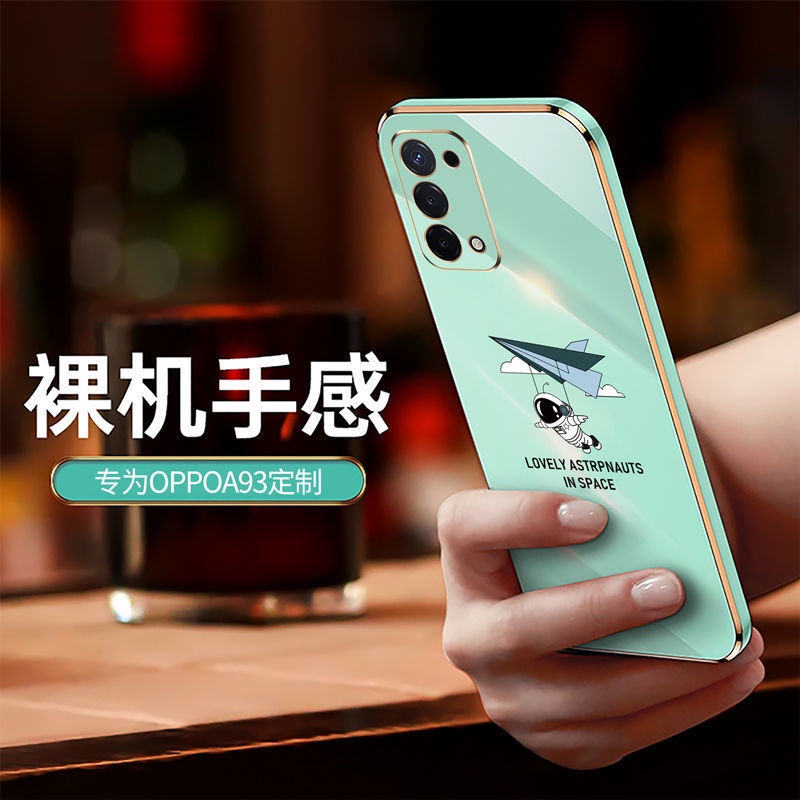 Ốp Điện Thoại Viền Silicon Mềm Hình Phi Hành Gia Cho Realme C15 C12 C25 RealmeXT Realme8 5G Realme7 5G Realme V5 RealmeGT