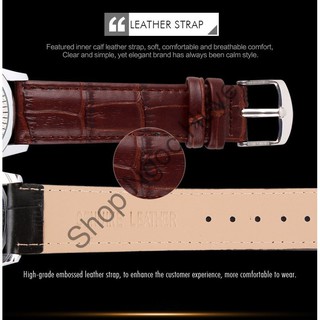 Đồng hồ nam SKMEI SM21 dây da thời trang cao cấp chống nước siêu bền - Shop Ngọc Huyền