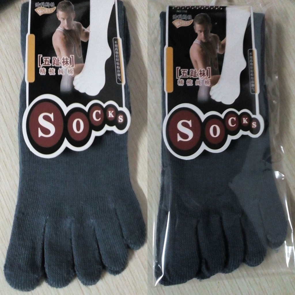 Vớ Cotton Xỏ 5 Ngón Thời Trang Cho Nam Nữ