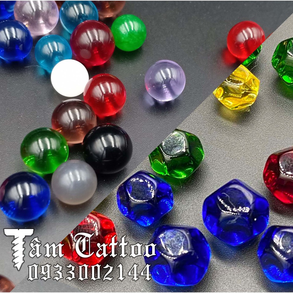 Một viên bi hạt lựu hoặc bi tròn đủ size lựa chọn từ 4mm tới 14mm #7892849681