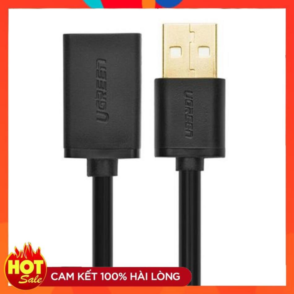 [Chính Hãng] Dây cáp nối dài USB 2.0 (1 đầu đực, 1 đầu cái) dài 5M UGREEN US103 10318- Bảo hành chính hãng 12 tháng