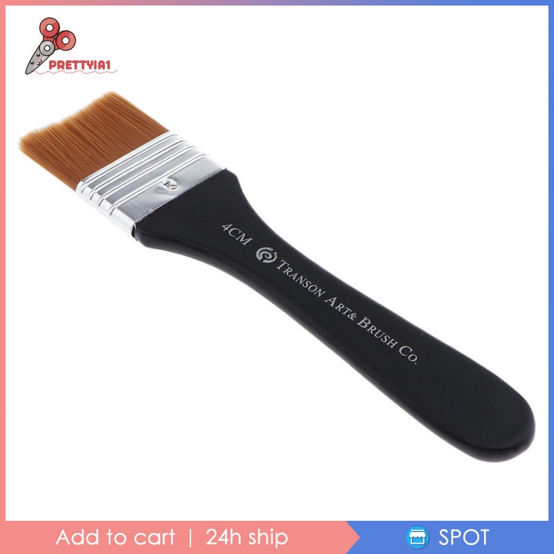 Cọ Vẽ Tranh Sơn Dầu Prettyia1 Đường Kính 5cm