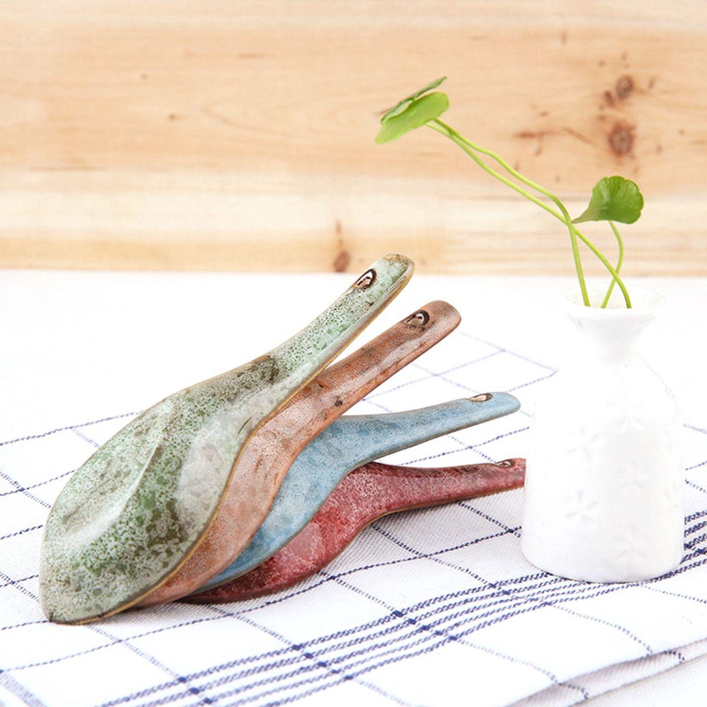 YIYU Muỗng Ăn Súp Phong Cách Nhật Bản