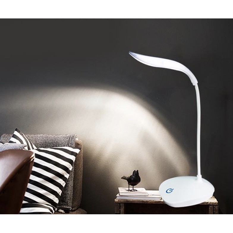 Đèn học led chống cận thị để bàn cảm ứng 3 chế độ sáng có tích điện 1069