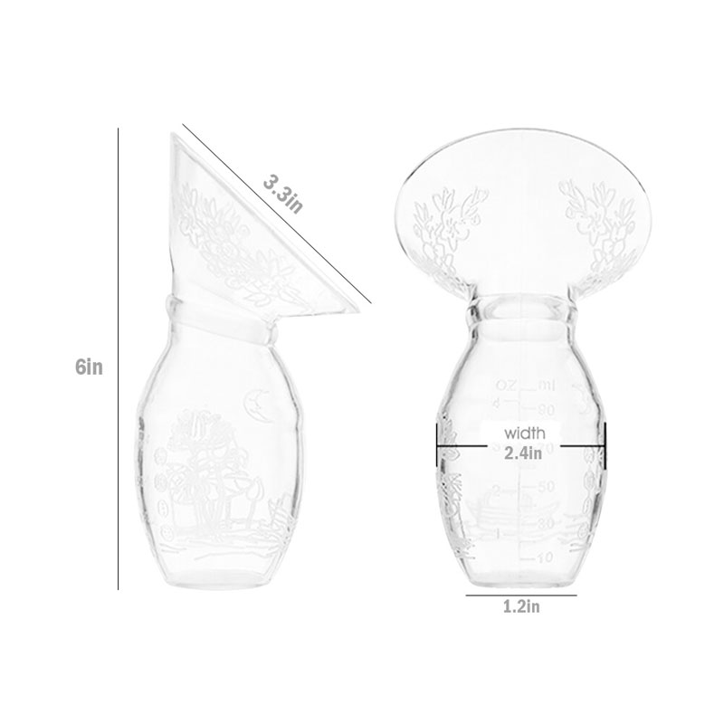 Phễu Hứng Sữa Silicon,Chất Liệu An Toàn,Dành Cho Mẹ Nuôi Con Bú