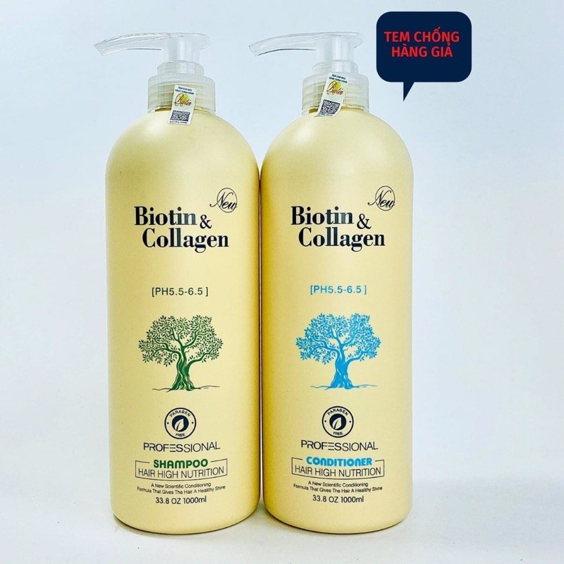 [CHÍNH HÃNG] Cặp Dầu Gội & Dầu Xả Bioton Collagen New Dung Tích 1000ml Siêu Mềm Mượt - Chống Rụng Tóc | BigBuy360 - bigbuy360.vn
