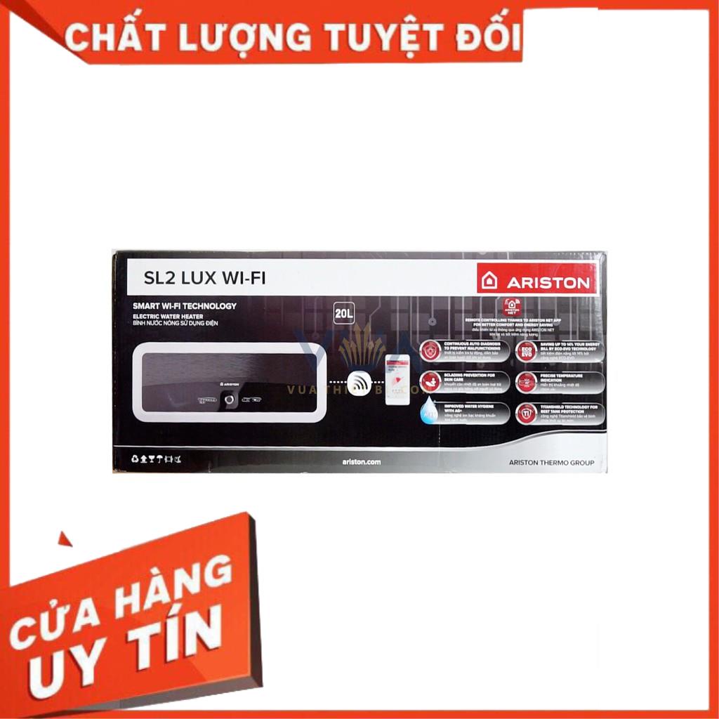 BÌNH NÓNG LẠNH GIÁN TIẾP ARISTON SLIM2 LUX WIFI 30 Lít - SL2 30 LUX WIFI CHÍNH HÃNG-MÁY NƯỚC NÓNG