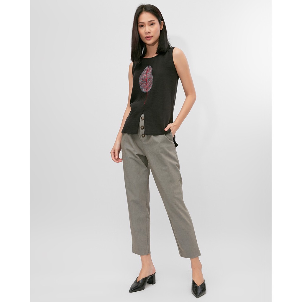 Áo Linen Đen F2 Fashion &amp; Freedom