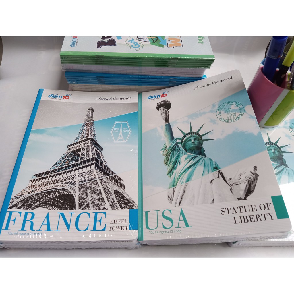 Vở kẻ ngang Thiên.Long 72tr,80tr,120tr